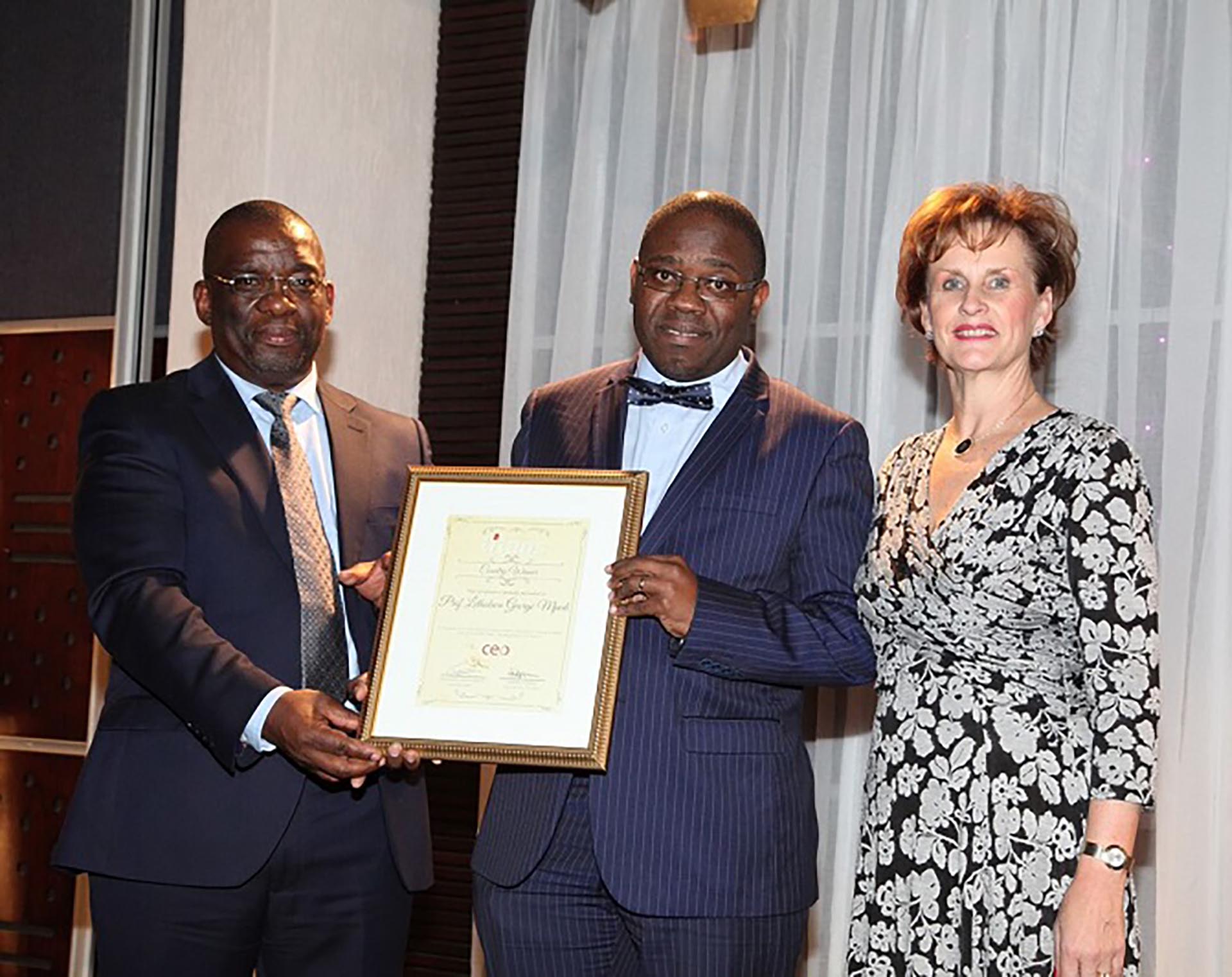 UJ’s Prof Mpedi wins big at Titans: Building Nations awards ceremony ...