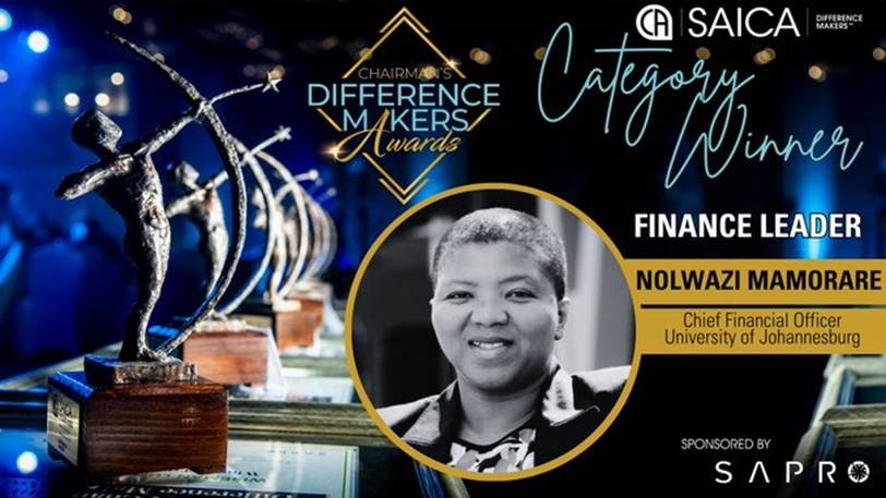 UJ honoured at 2023 SAICA Chairman's Difference Makers Awards